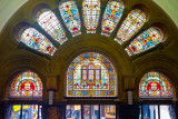 Stained Glass Window of QVB