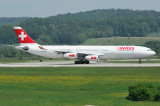 Swiss Airbus A340-300 HB-JMN