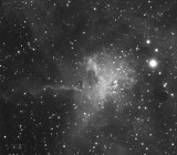 bright regions of IC-417