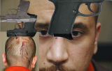 George Zimmerman pistol whipping self