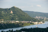 Drachenburg im Siebengebirge at the River Rhein