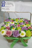 Cupcake flower bouquet