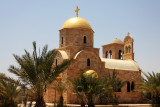 Greek Orthodox Church at baptismal site of Jesus