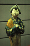 Royal Lady, Tri-colors Pottery, Tang Dynasty, Shaanxi State History Museum