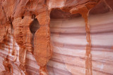 White Domes Trail, the crying wall
