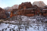 Between Temple of Sinawava and Big Bend