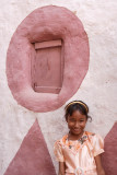Dakhla Oasis, Young girl at the old town