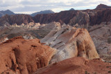 Between Rainbow Vista and White Domes