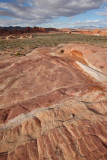 Between Rainbow Vista and White Domes
