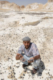 White Desert, showing desert black roses