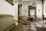 The lobby of my hotel in Alexandria