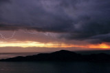 Stormy end of the day, Yumani Lookout, Isla del Sol