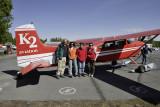 Our plane in Talkeetna to the flight over Denali