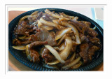 Onion Beef Hot Plate