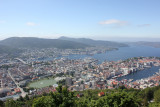 Bergen鳥瞰