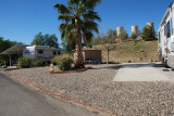 THIS IS A TYPICAL SITE AT JOJOBA HILLS RESORT.  EACH SITE HAS A STORAGE SHED, CONCRETE PAD AND UTILITIES