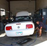 RESORT OWNERS CAN USE THE METAL SHOP TO WORK ON THEIR VEHICLES