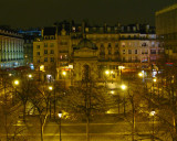 View from Hotel Window at Night