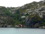 Isolated House on Norwegian Island