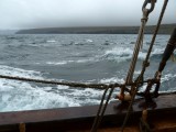 Sea Getting a Little Rough Onboard the Schooner Nordlysid
