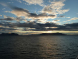 Sunrise in the Denmark Strait (Between Iceland & Greenland)