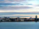 Reykjavik, Iceland Skyline at Dawn