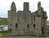 Back of Scalloway Castle