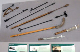 Arctic Whaling Weapons in Scalloway Museum
