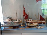 Display of Types of Boats Used in 'Shetland Bus' Operation in WWII