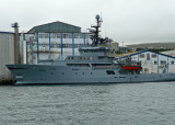 Patrol Vessel 'Brimil' in Torshavn, Faroe Islands