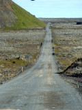 Dirt Road to Krysuvik-Seltun, Iceland Geothermal Area