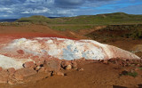 Mineral-painted Rock at Krysuvik-Seltun