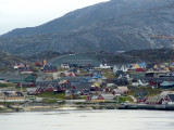 Nuuk, Greenland -- 37 degrees Farenheit & 37 Knot Winds