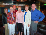 We Met More Minters on the Crown Princess -- Susan, Nancy Bolton-Minter, Bill, Martha, Ruth, and Tom