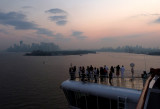 Sailing Into New York City at Dawn