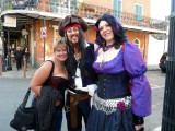 Pirates on Chartres Street on Saturday
