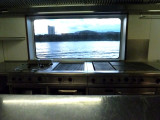 Grill Cooks View from Galley