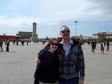 Bill & Susan in Tiananmen Square