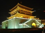 Xian Bell Tower at Night