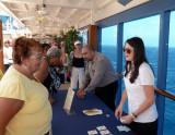 Olga & Niko at the Casino Booth at the Nautica County Fair