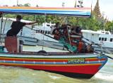 Motorboat on the Chaophraya River