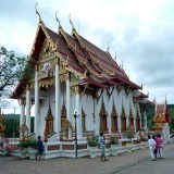 A Building at the Wat Chalong Temple, Phuket