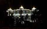 Building on Marine Drive in Bombay