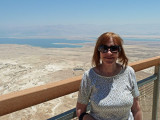 Masada Sits about 1500 ft Above the Dead Sea & 165 ft Above Sea Level
