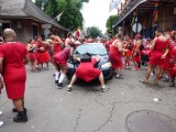 Good Luck Getting Across Bourbon Street Today