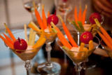 One of the appetizer presentations