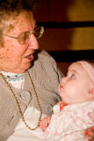 Amelia with her Great Grand Mom