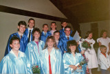 Some of Waynes 8th Grade graduation class friends.