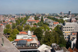 View of the city from Westerkerk Tower