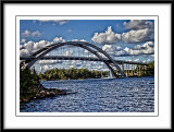 The bridge to the Island where I live...